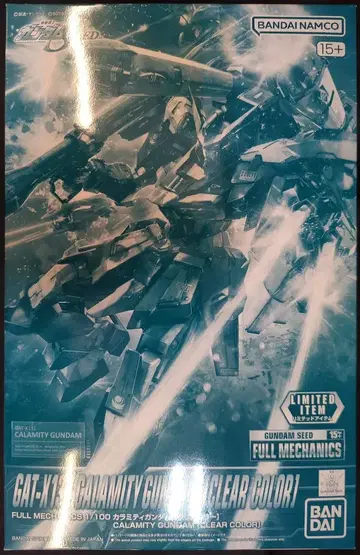 반다이 1/100 풀 메카닉스 기동전사 건담 SEED [ 칼라미티 건담 클리어 컬러 Ver / CALAMITY GUNDAM [clear color] ]