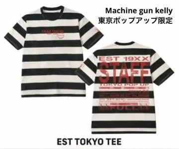 [ 미사용 새상품 ] Machine gun kelly 도쿄 한정판 T셔츠 L 사이즈