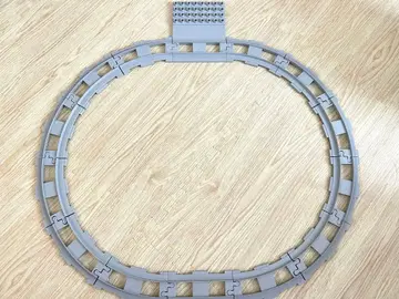 듀플로 LEGO 레고 선로 커브 레일 타원형 레이아웃