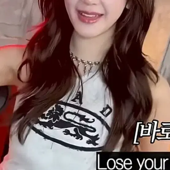 베몬착용/배드블러드 라이온패치 원숄더나시