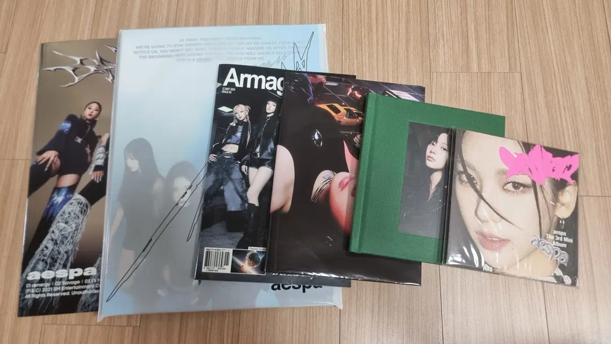 에스파 앨범 판매