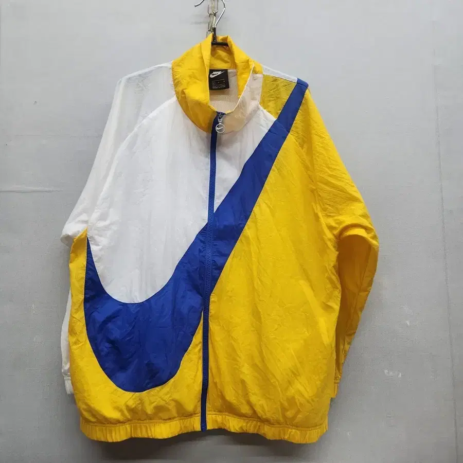 나이키 빅스우시 컬러블록 우븐 바람막이 자켓 M(XL) 남여공용
