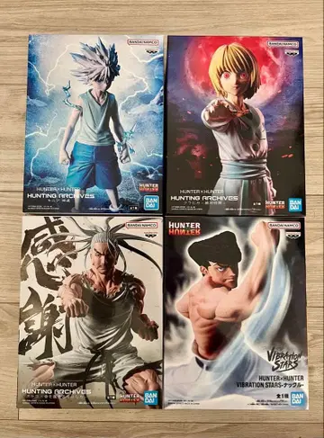 [배송비 포함] 헌터헌터 피규어 4종 HUNTER x HUNTER