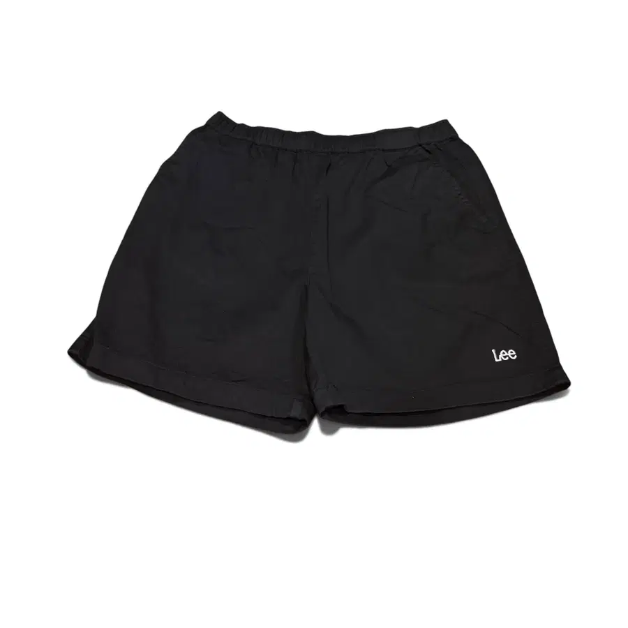 M LEE 리 블랙 코튼 쇼츠 반바지