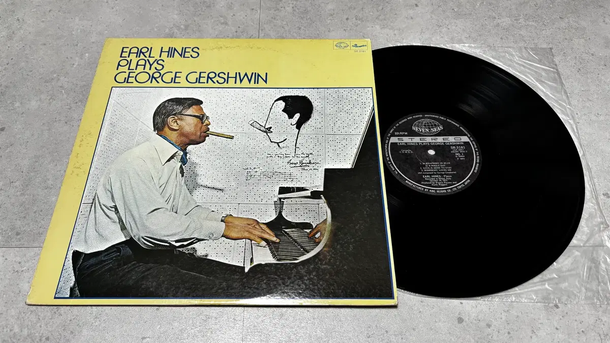 [중고LP] Earl Hines Plays George Gershwin