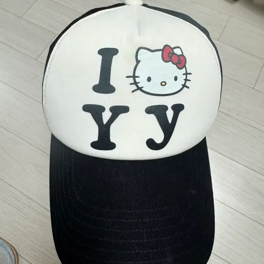 open yy 키티 모자