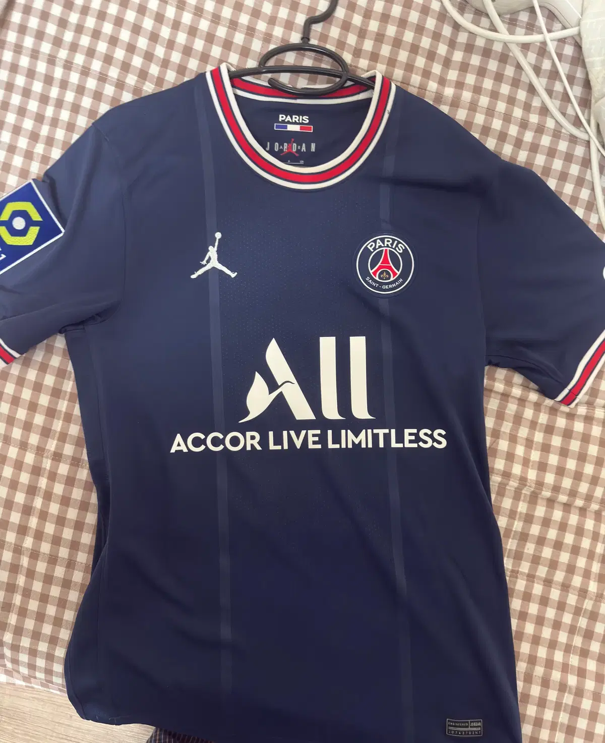 조던 파리 생제르맹 PSG 21 22 홈 정품 레플리카