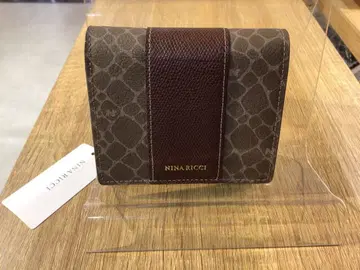 NINA RICCI 접이식 지갑 브라운