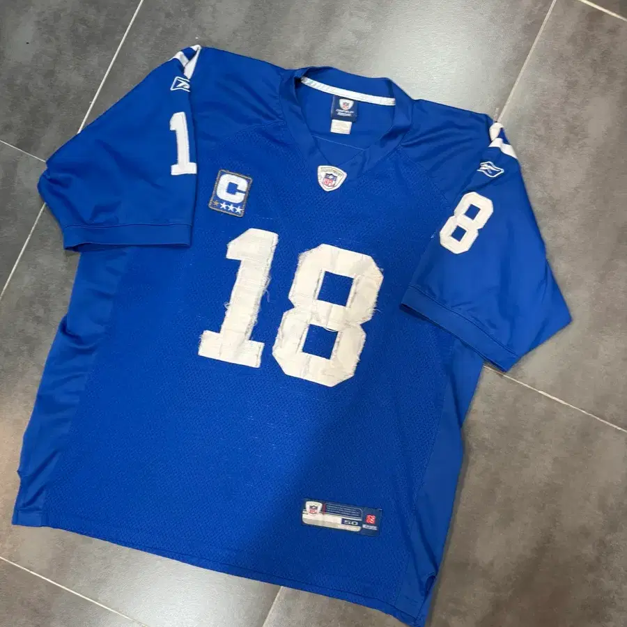 NFL X Reabok 반팔 유니폼 럭비 져지