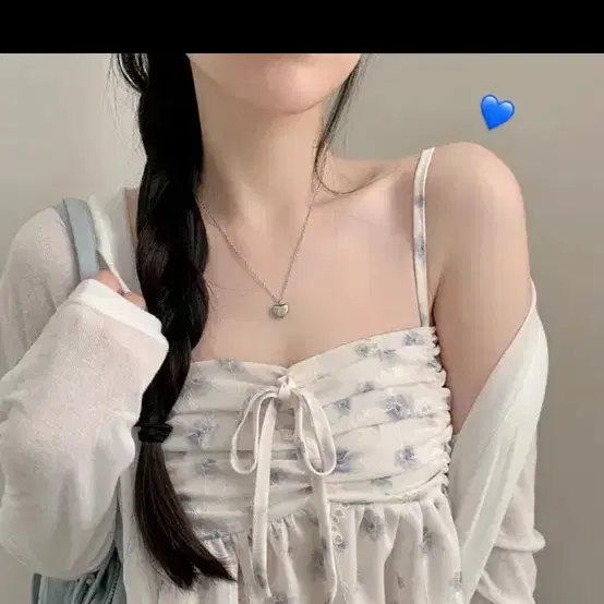 쉬폰 나시 가디건set (새거,배송비포함)