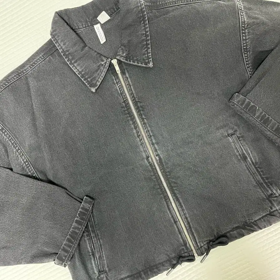 H&M 블랙진 워크자켓 새상품 L(55/66)