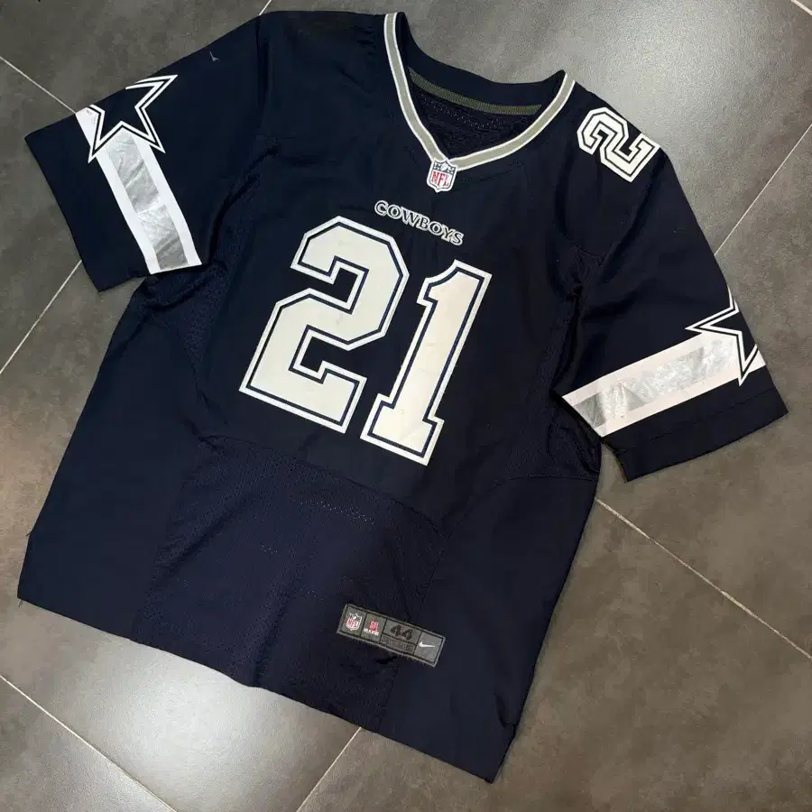 NFL Dallas Cowboys 반팔 유니폼 럭비 져지