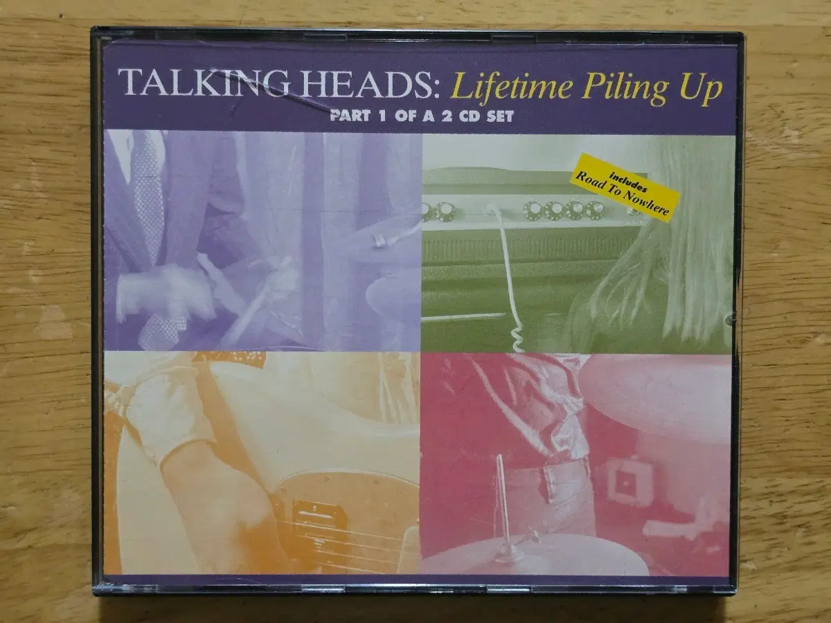 CD 음반 TALKING HEADS 토킹헤즈 - Lifetime Piling Up 2CD 영국반