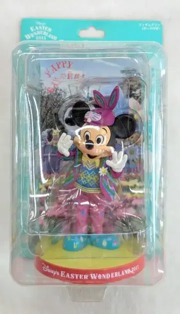 도쿄 디즈니랜드 피규어린(카드 포함) DISNEY'S EASTER WONDERLAND 2011 미키(토끼/보라색) 2011