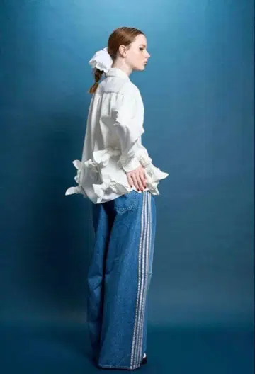 THETOE 데님 Emiratestrackdenimpants 새상품 초레어 XS