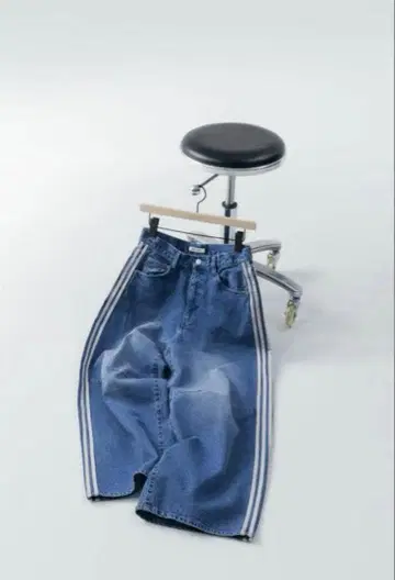 THETOE 데님 Emiratestrackdenimpants 새상품 초레어 XS