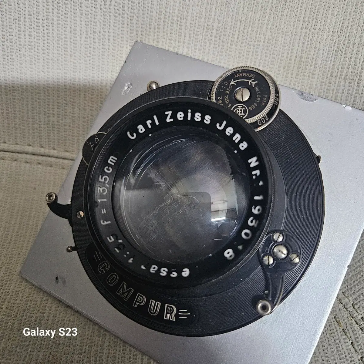 칼자이스 예나 13.5cm f/3.5 렌즈 COMPUR