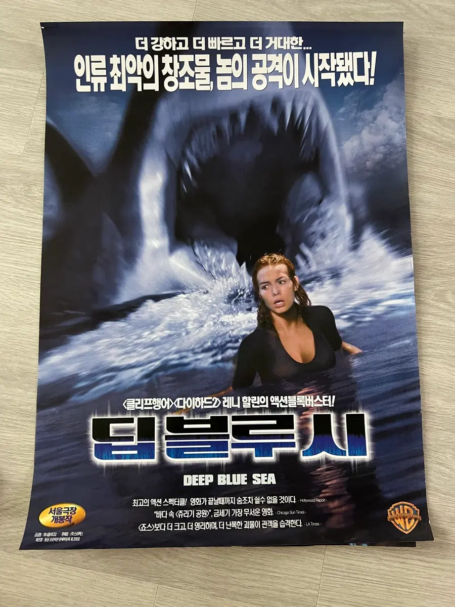 딥블루씨 영화포스터