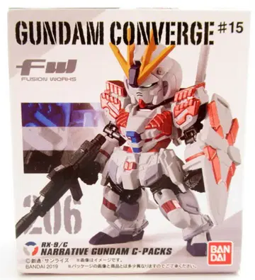 반다이 FW GUNDAM CONVERGE #15 내러티브 건담 (C 장비)