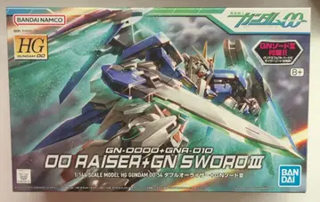 BANDAI SPIRITS/BANDAINAMCO HG GUNDAM 00 반다이남코 더블오 라이저+GN 소드III 반남판 54