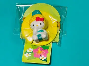 [레어] 산리오 헬로키티 파인애플 머리끈 2008년