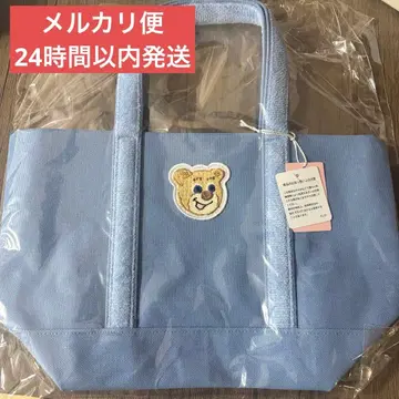 FEILER 페이러 올드 테디 와펜 토트백 L 라이트 블루