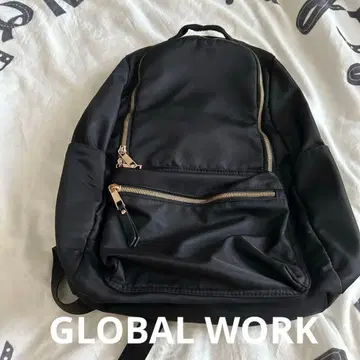 GLOBAL WORK 글로벌 워크 베이직 백팩 가방 팩