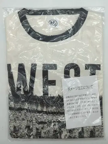 WEST. 24년 DOME TOUR AWARD 후지이 류세이 티셔츠!!!!!!! 화이트