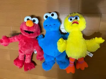 USJ 한정판 세서미 스트릿 봉제 인형 3개 세트