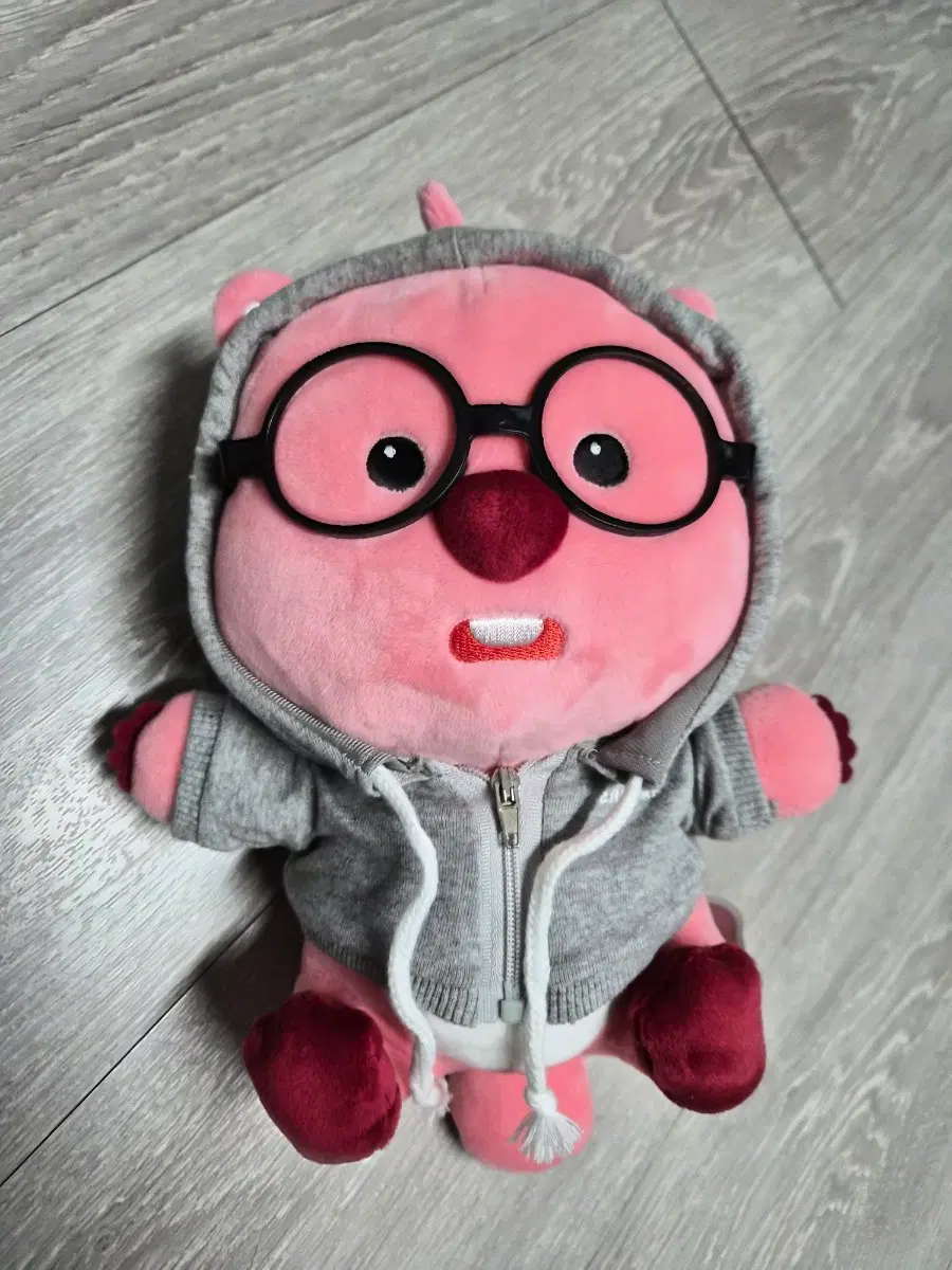 잔망루피 후드 인형 25cm