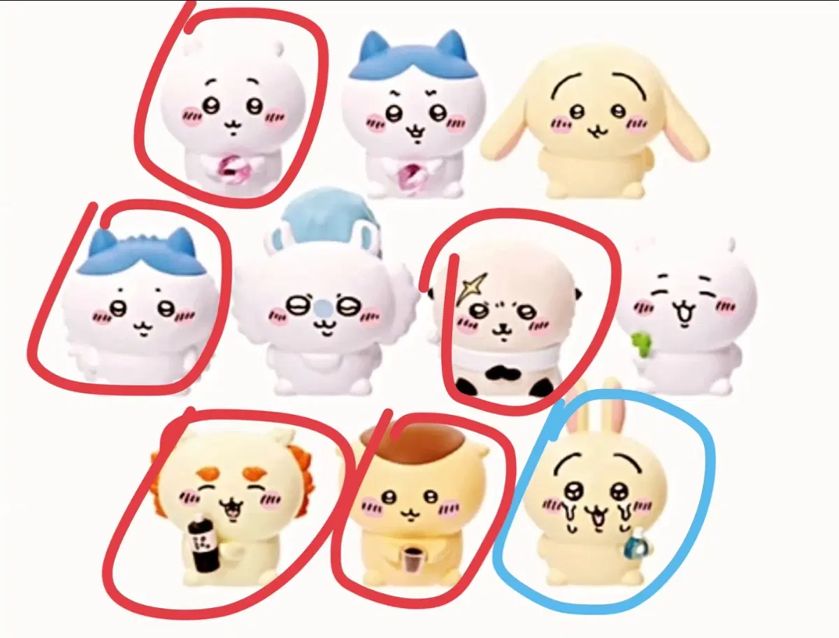 치이카와 소프비 퍼펫 마스코트 버전2 교환