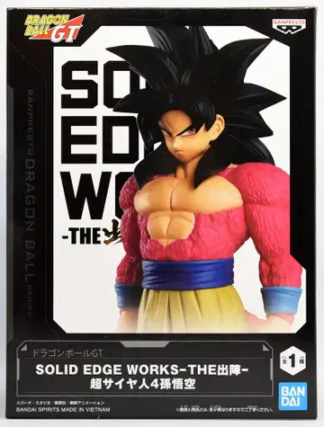 BANDAI SPIRITS SOLID EDGE WORKS THE 출진 초사이어인 4 손오공