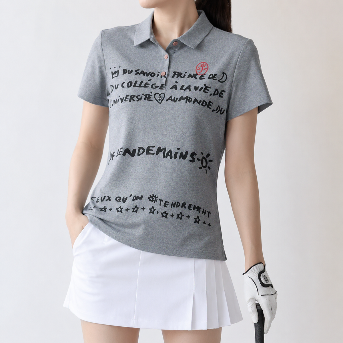 [90]까스텔바작 기능성 반팔 카라티
