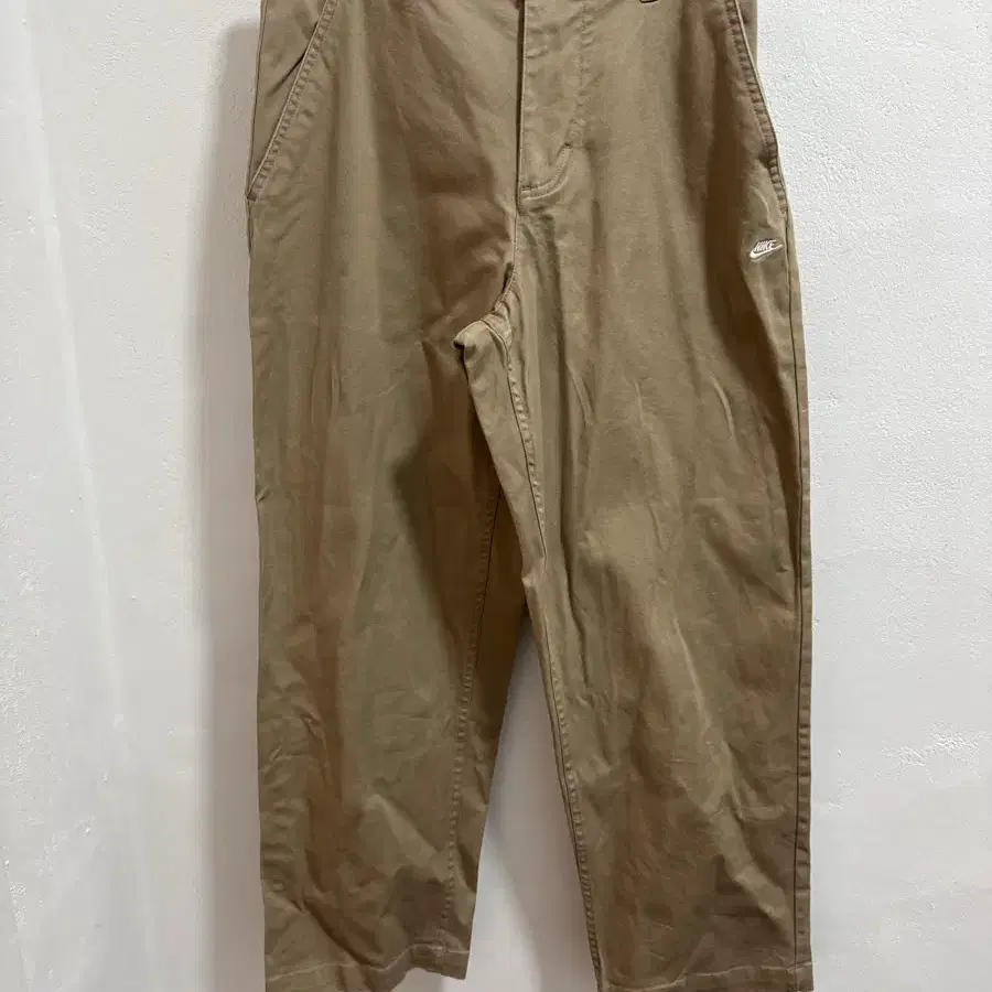 나이키 치노 팬츠 면바지 32 베이지