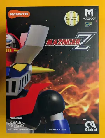 MAZZCOT MASCOTTE MAZINGER Z WEATHERED MAS-015D