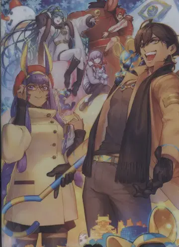 FGO 겨울 축제 2017-2018 이벤트 비주얼 A4 클리어 파일