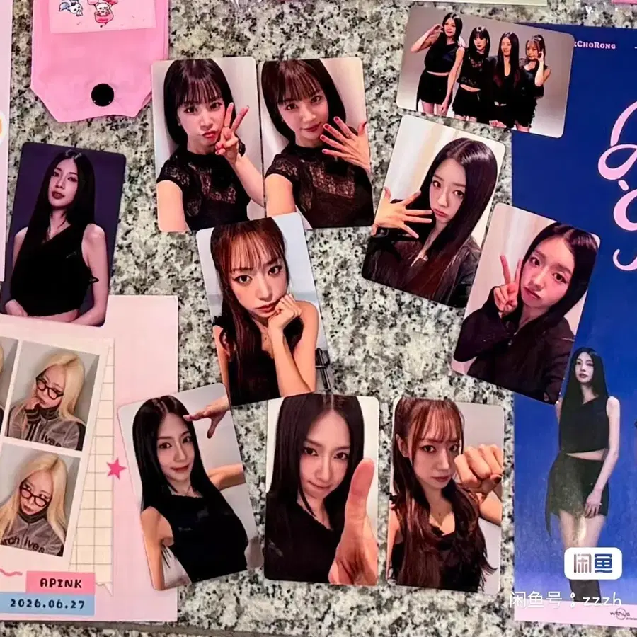 예판 에이핑크 상하이 입장 포카 일괄