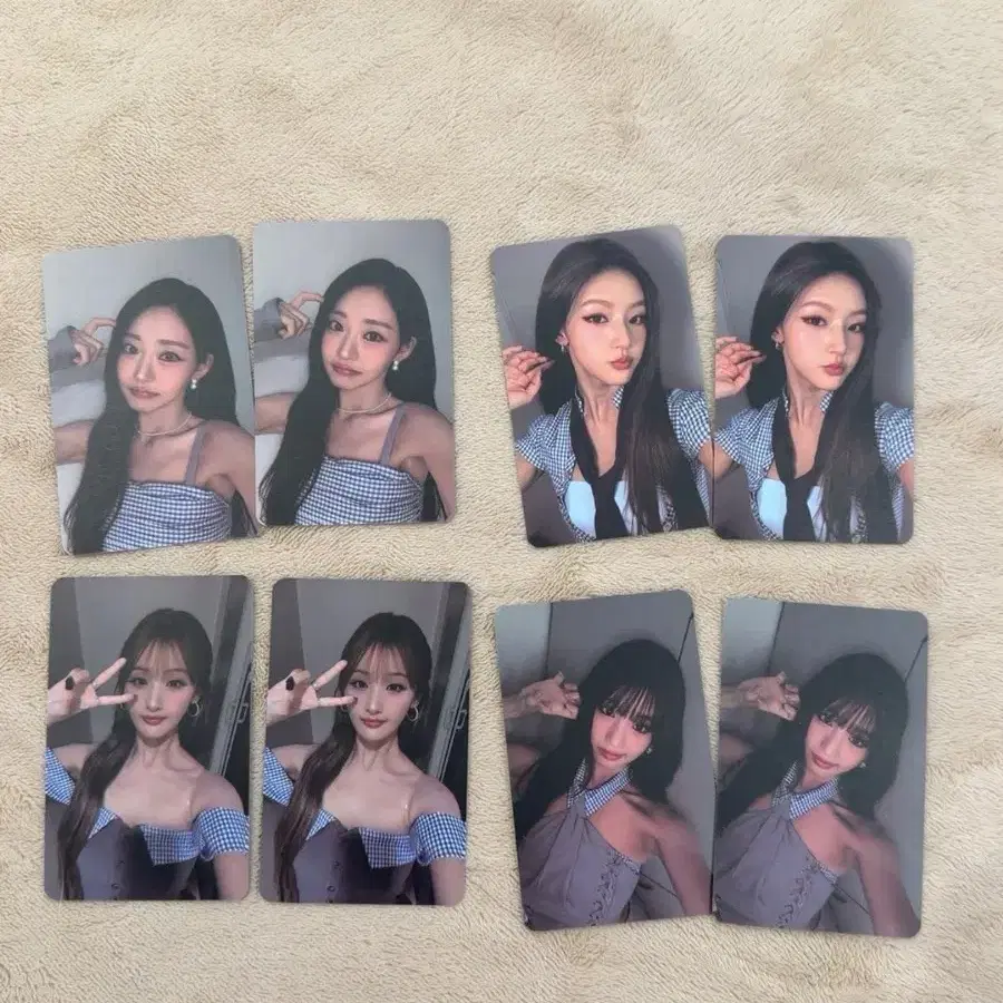 예판 kiss of life 상하이 입장포카 4장 한 세트 세트당 가격