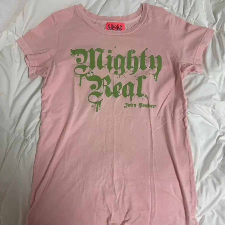 쥬시꾸뛰르 쥬씨꾸뛰르 Juicy Couture 핑크 반팔 티셔츠 갸루 펑크 y2k 히메