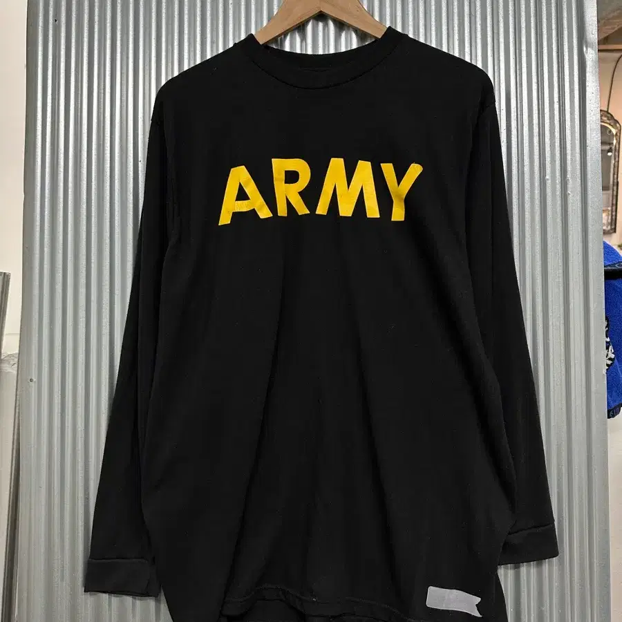 [L] 미군 APFU 육군 체육복 긴팔 티셔츠 (US ARMY PT)