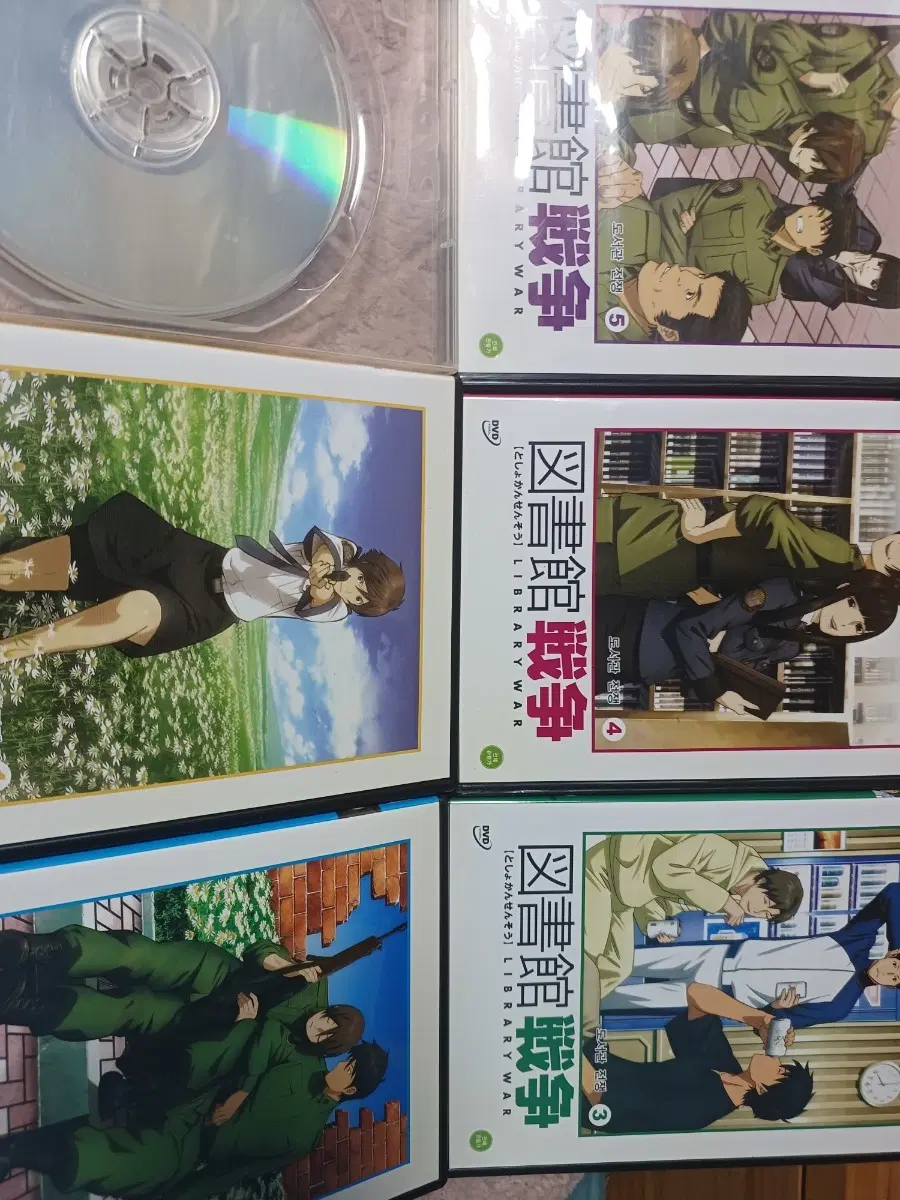 도서관전쟁dvd