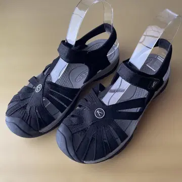 [KEEN] 우먼 로즈 컴포트 샌들 블랙