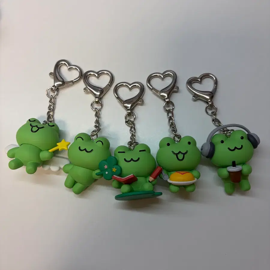 데코보코 개구리 키링