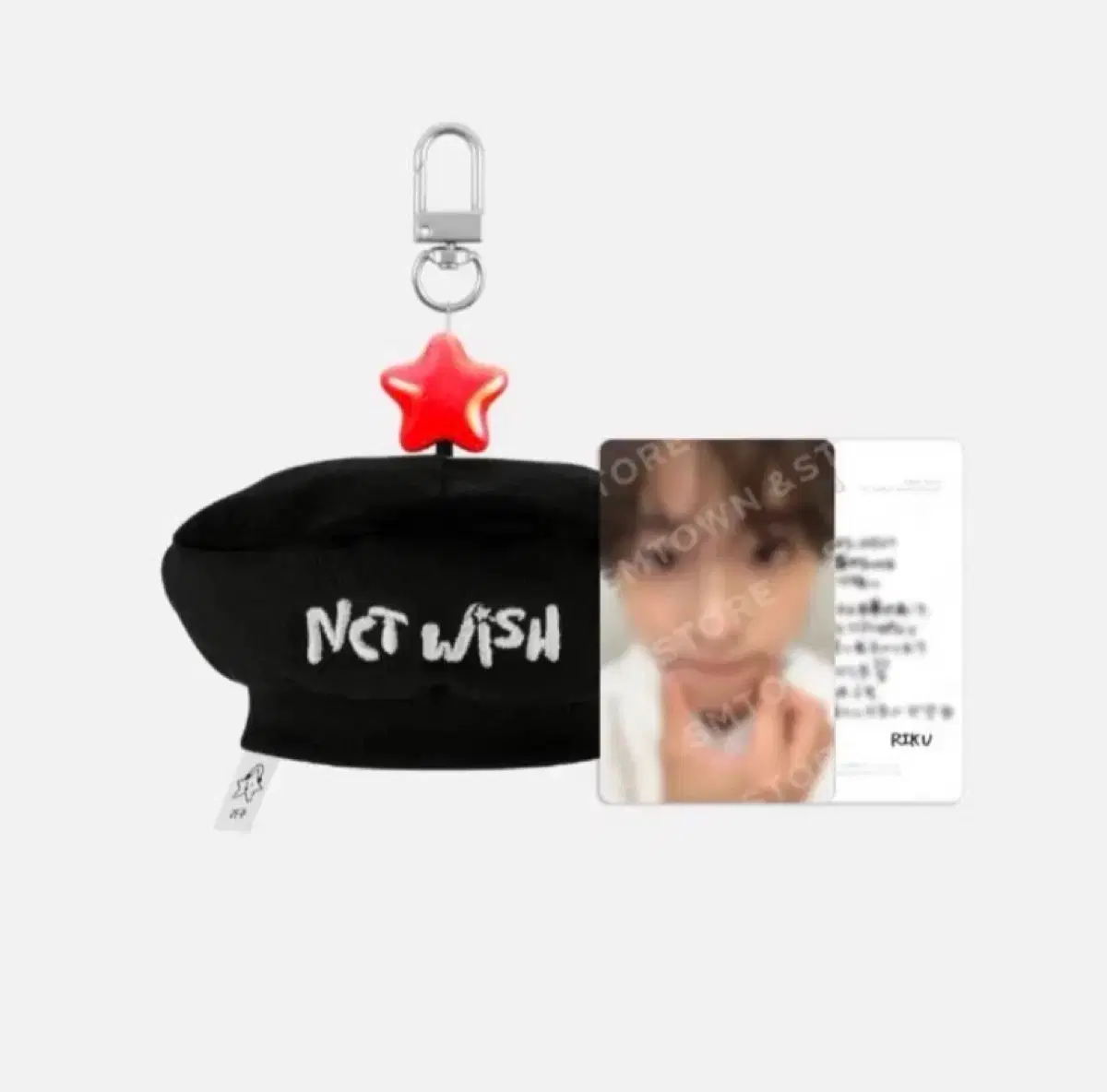NCT WISH 1주년 모자 키링(포카 포함)
