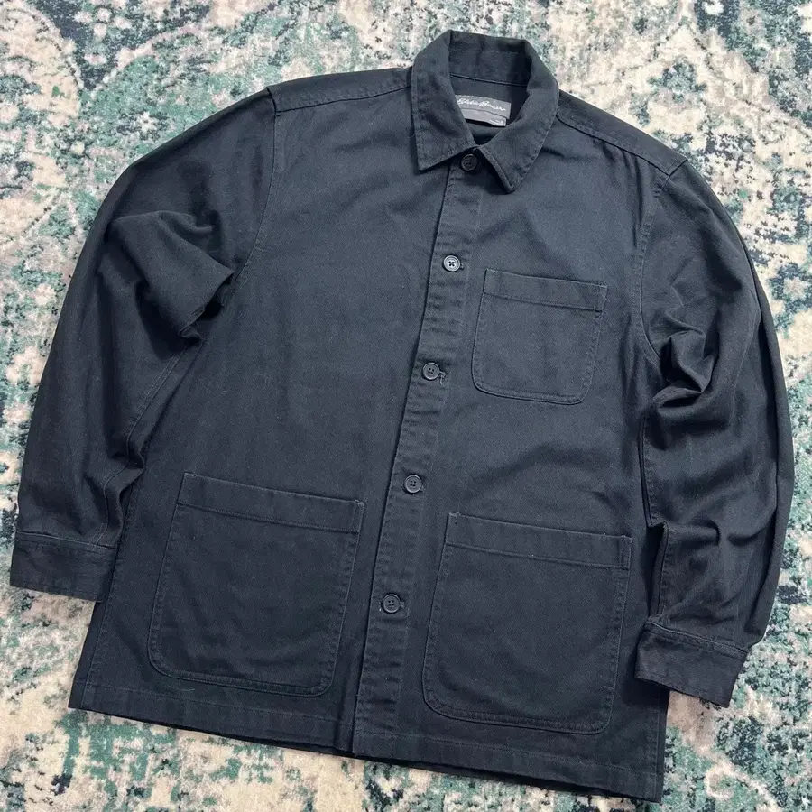 Eddie Bauer 에디바우어 스탠드 카라 프렌치 워크 자켓 M