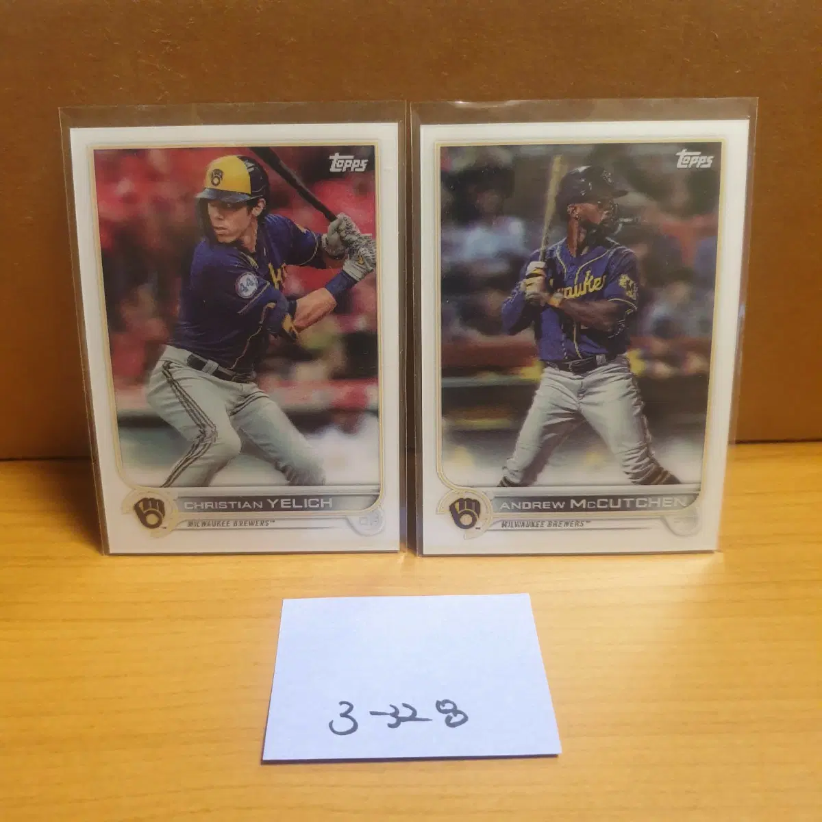 탑스 3d 밀워키 야구카드