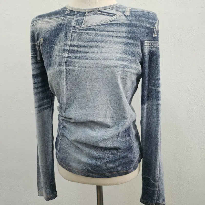 ROBERTO CAVALLI ITALY 긴팔 티 여 55/66 J6485