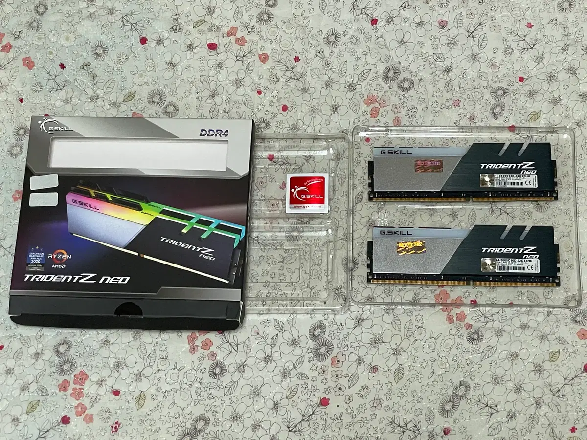 G.SKILL 트라이던트 Z 네오 DDR4 3600 16g x2