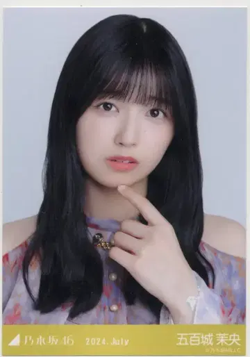 노기자카46 WebShop 한정판 이오키 마오 2024.July 12thBD 라이브 의상 요리