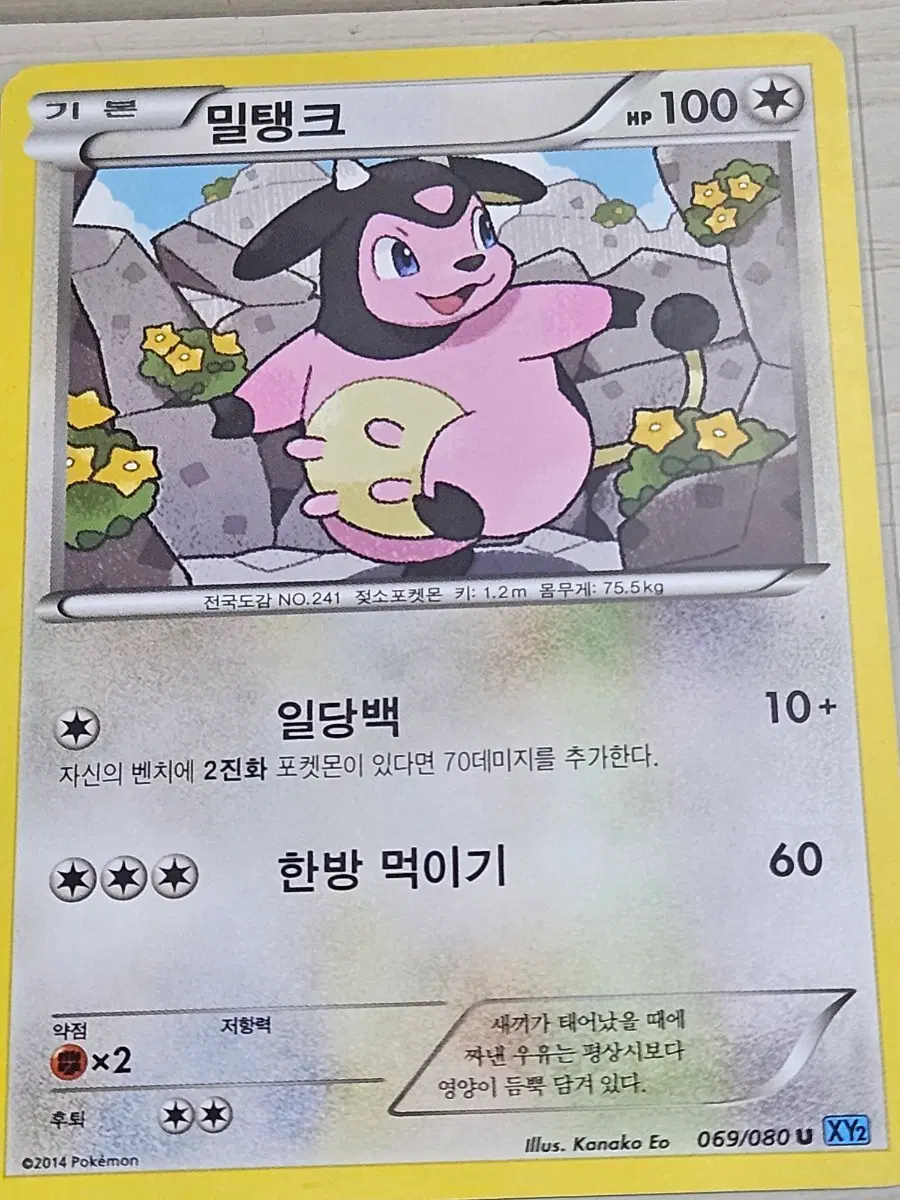[최저가] 포켓몬카드 밀탱크
